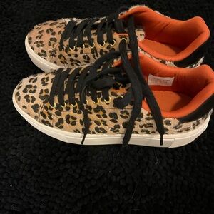 Leopard Pattern Women's Sneakers